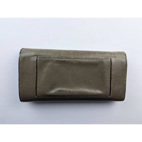 Celine Pebbled Leather Snap Full Size Long Wallet - Picture 5 of 16